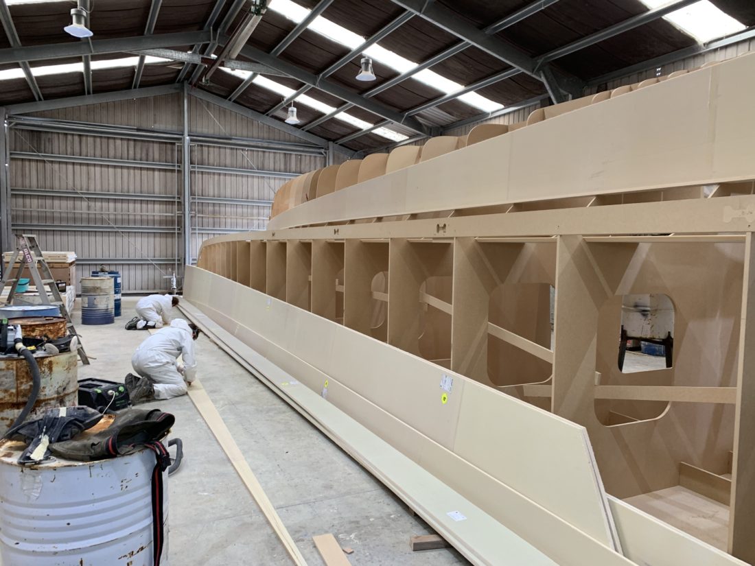 Roger Hill 16m Displacement Power Catamaran - Omahu - DuFLEX