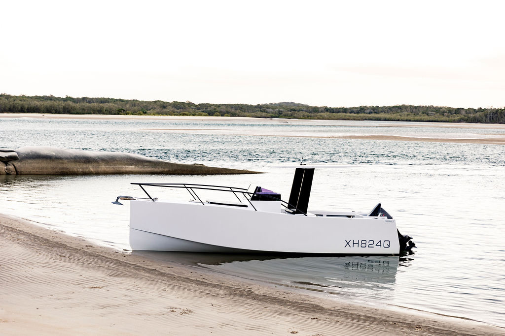 Noosa wooden boat